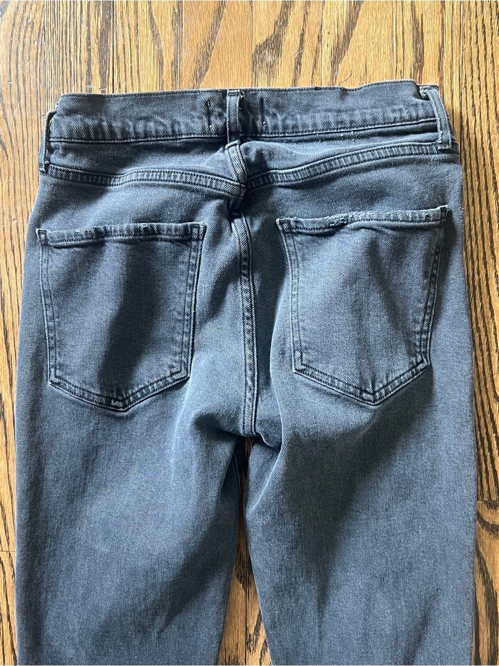 Agolde Black Skinny Jeans with Raw Hem - Picture 8 of 8